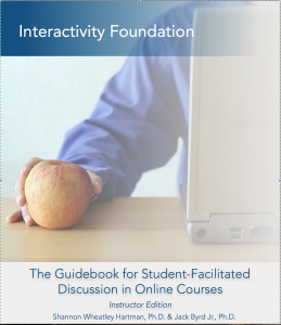 Guidebook for Student-Facilitated Discussion in Online Courses - cover image